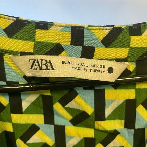 Zara Belted Mini Dress/Tunic - Picture 2 of 5